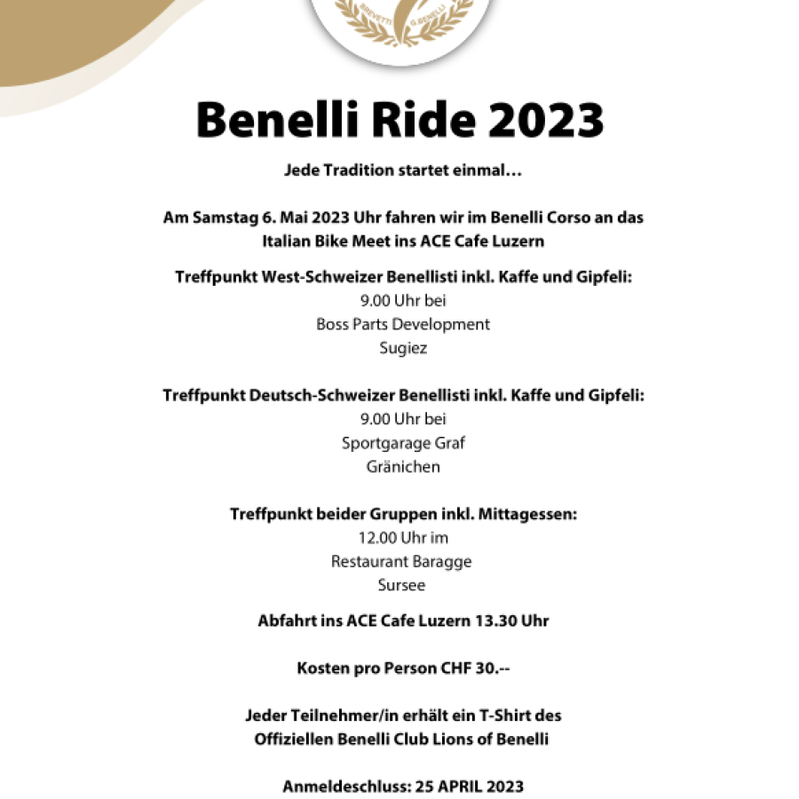 Benelli Ride 2023